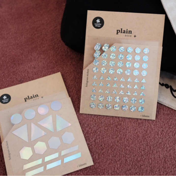 Suatelier Stickers - Geometric Plain VI (Hologram Series)
