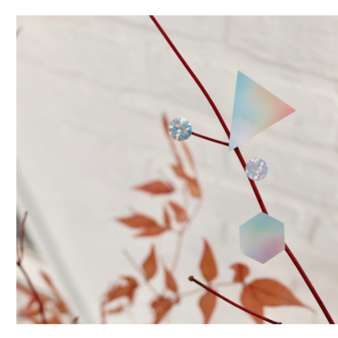 Suatelier Stickers - Geometric Plain VI (Hologram Series)