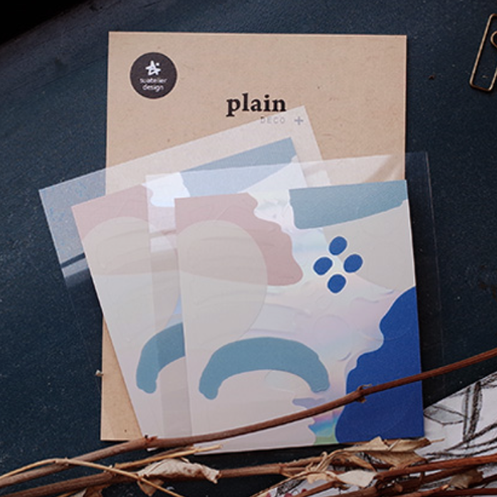 Suatelier Stickers - Geometric Plain VI (Hologram Series)