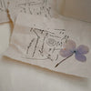 Pressed Flower Print-on Sticker: Hydrangea