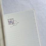 Pressed Flower Print-on Sticker: Hydrangea