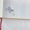 Pressed Flower Print-on Sticker: Hydrangea