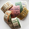 Vintage Bus Tickets (50pcs)