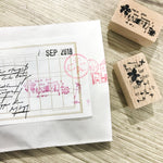 Chamil Garden 5th Anniversary Rubber Stamp Set - Flower