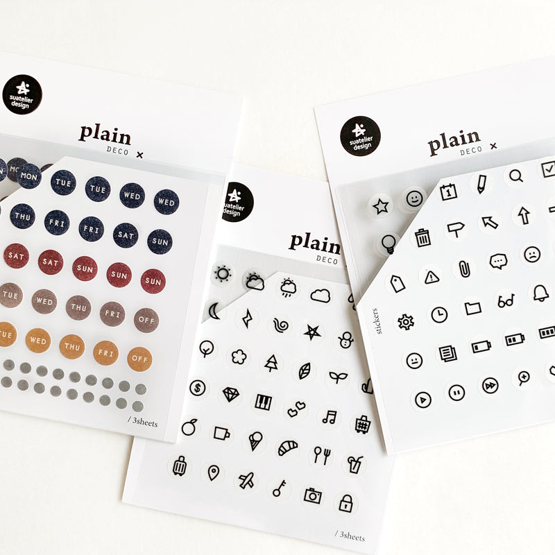 Suatelier Stickers - Daily Icons
