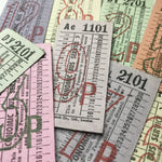 Vintage Ticket Set - London Economic Bus Service (9pcs)