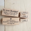 CatslifePress Rubber Stamp - Birthday Series