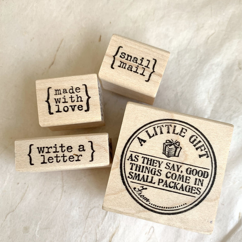 CatslifePress Rubber Stamp - outgoings Series