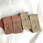 Hunt. Nottingham Vintage Tickets Pack (50pcs)