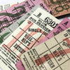 Vintage Ticket Set - Blue Bus Services Workman's (10pcs)