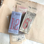 Vintage Ticket Pack - Omnibus Bus Ticket (50pcs)