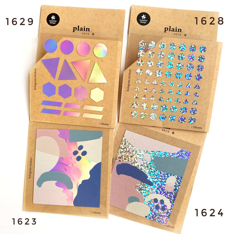 Suatelier Stickers - Geometric Plain VI (Hologram Series)