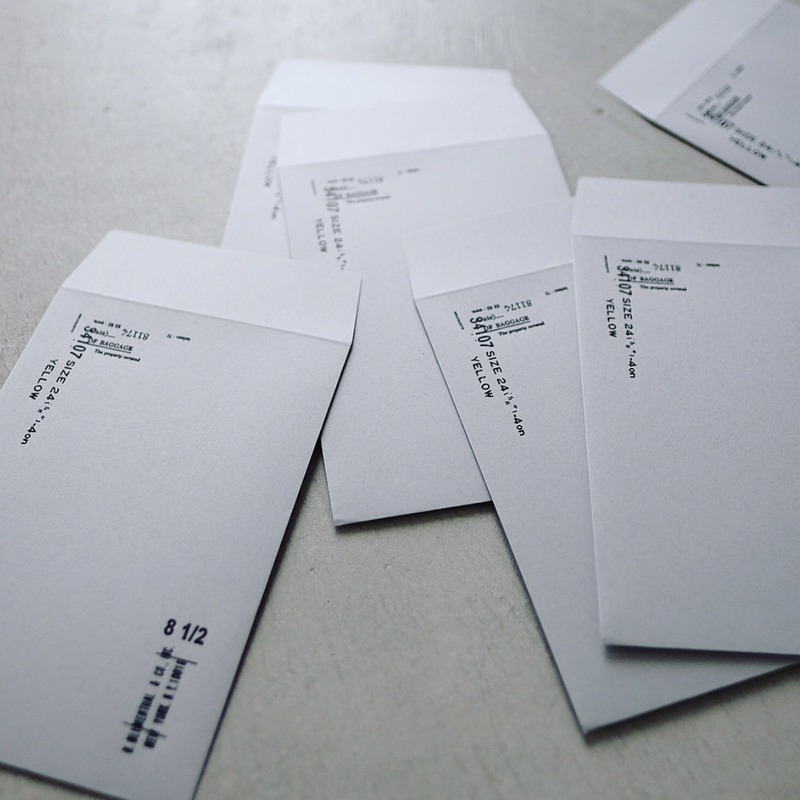 Yohaku Original Letterpress Envelopes M-04