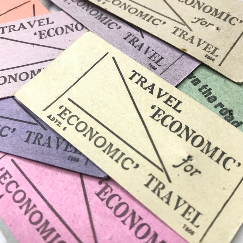 Vintage Ticket Set - London Economic Bus Service (9pcs)
