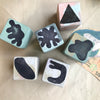 Cement Rubber Stamp - Shape Series