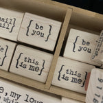 CatslifePress Rubber Stamp - dream/love yourself series