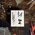 OHS Botanical Rubber Stamp III - Mini Botanical
