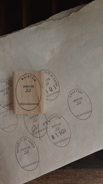 2022 Postmark Rubber Stamp