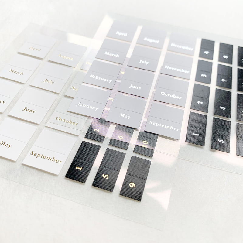 Suatelier Stickers - Geometric Plain X (Index Series)