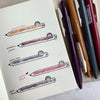 Sarasa Push Clip Gel Pen (0.5mm) 2.0 - Vintage Series