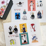 LDV Postage Stamp Stickers: Aiya Stationery Shop