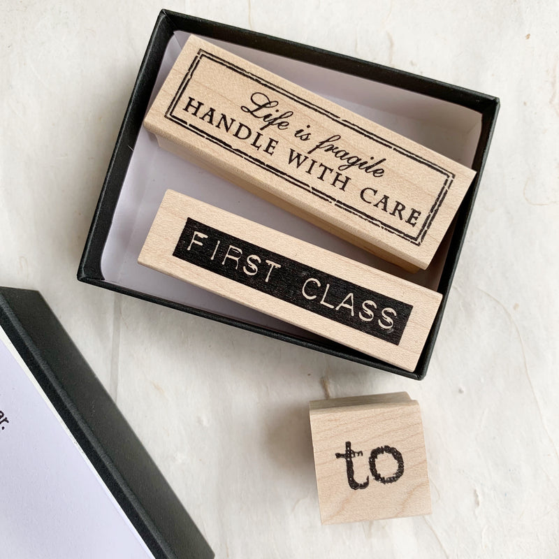 CatslifePress Rubber Stamp - outgoings Series
