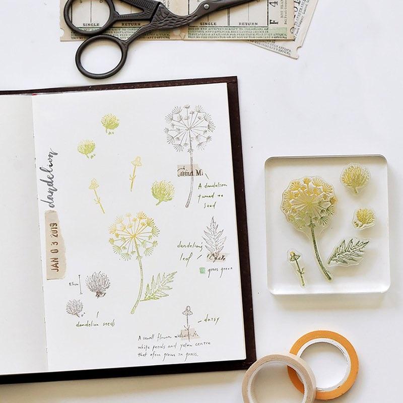 MU Botanical Clear Stamp Set - No. 07