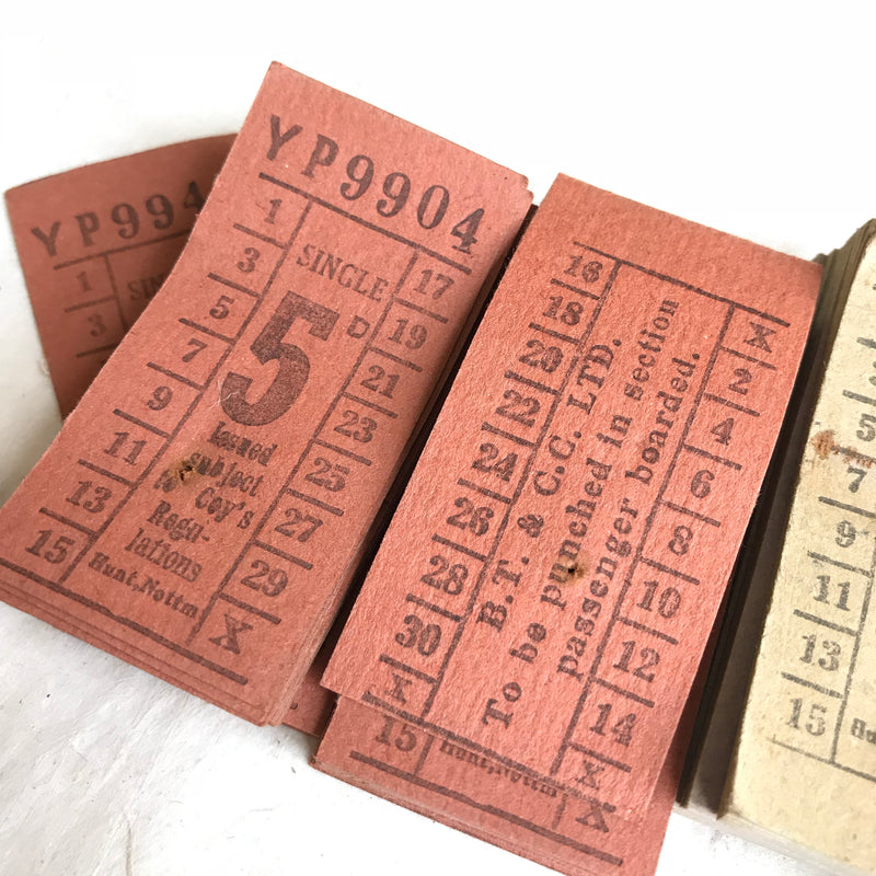 Hunt. Nottingham Vintage Tickets Pack (50pcs)