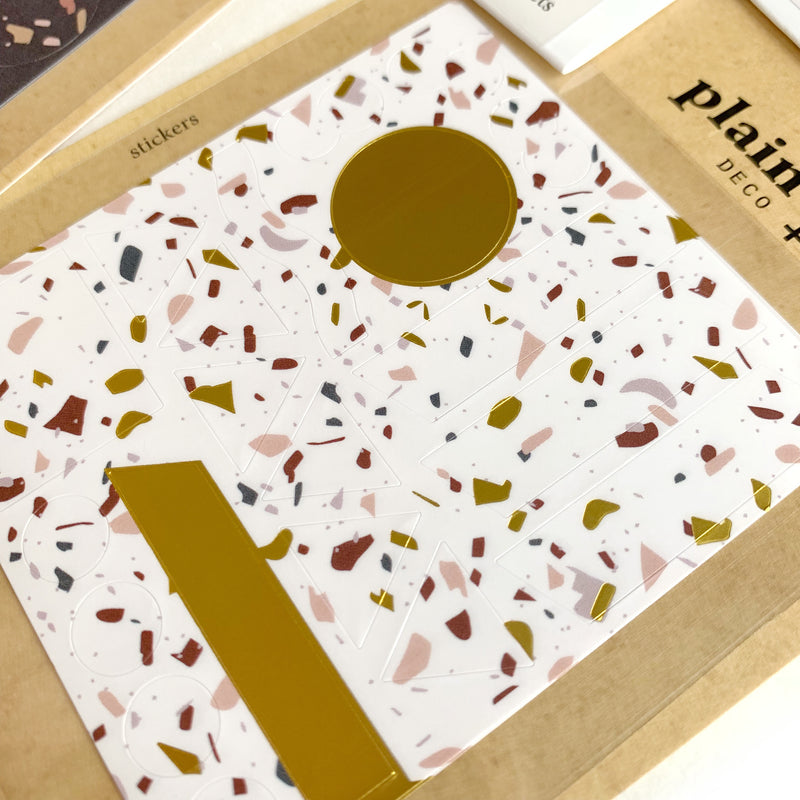 Suatelier Stickers - Geometric Plain VII (Marble Series)