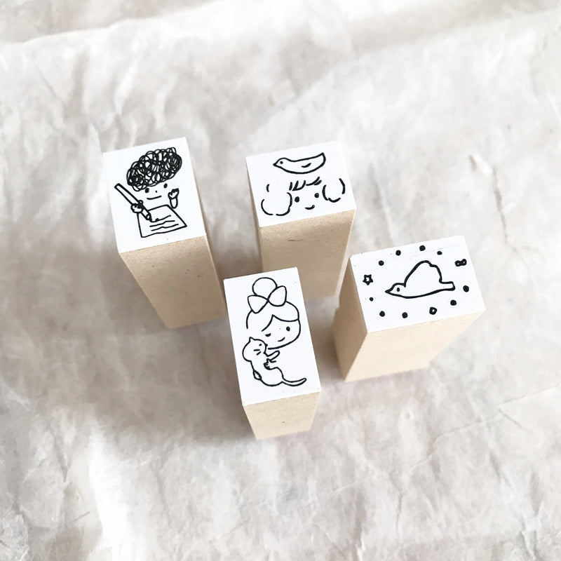 Kojima Inbo Rubber Stamp - Child Series