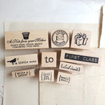 CatslifePress Rubber Stamp - outgoings Series