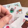 LDV Postage & Index Stickers/3pcs