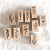 Kojima Inbo Rubber Stamp - Botanical Series