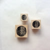 CatslifePress Rubber Stamp - Weathered Dot Series