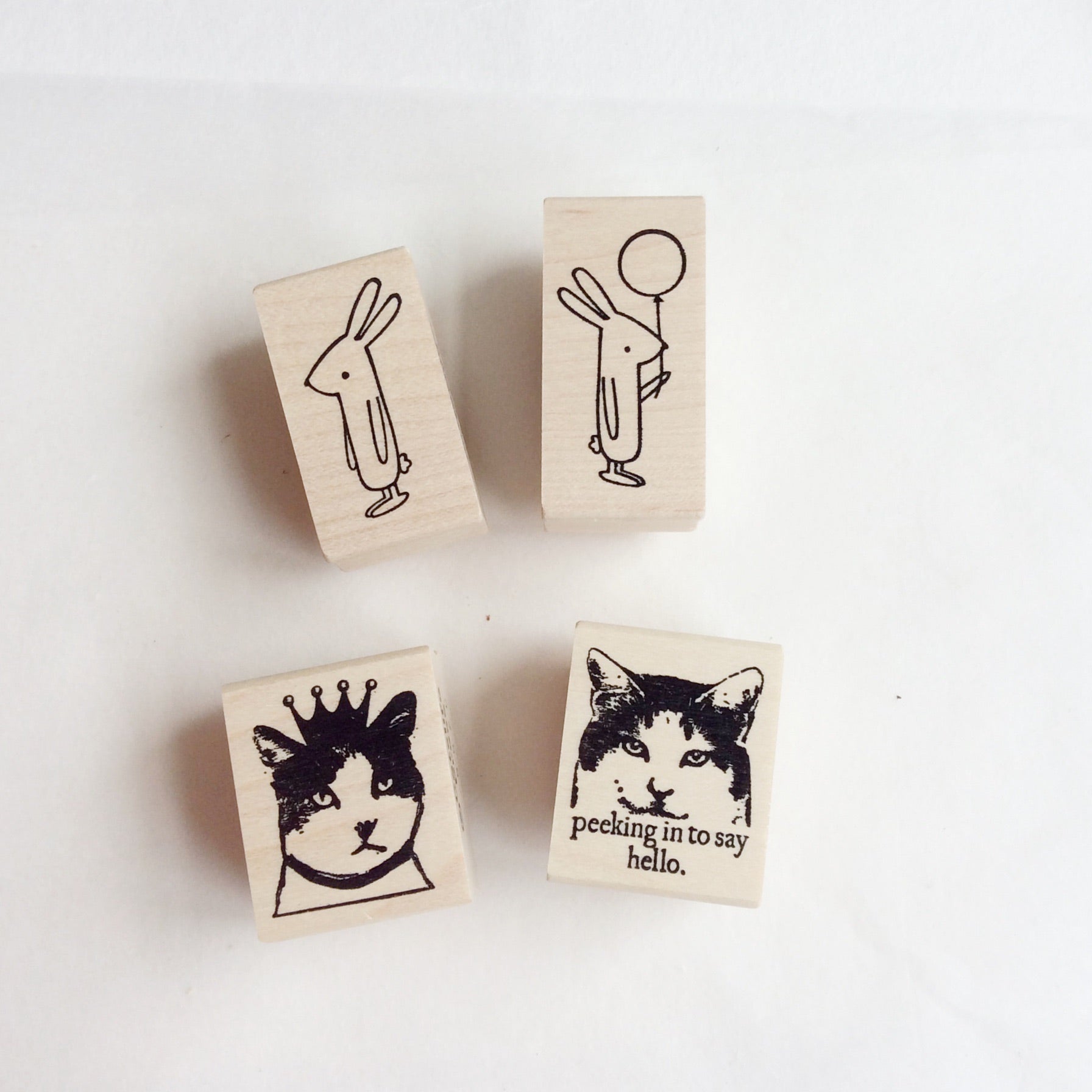 Catslife Press Rubber Stamp - Perpetual Calendar Style A • Miso