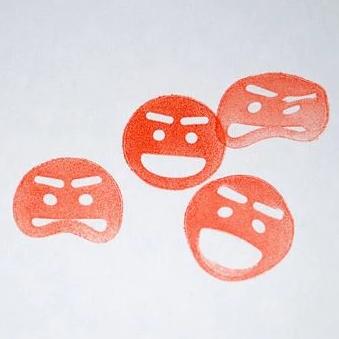 Face Emoji Flexible Rubber Stamp