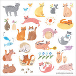 Hitotoki Pop-Up Stickers - Cat