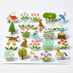 Hitotoki Pop-Up Stickers - Garden