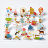 Hitotoki Pop-Up Stickers - Holiday