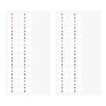 Midori Chiratto Index Labels - Pink