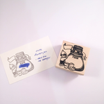 Plain Stationery Ink Rubber Stamps