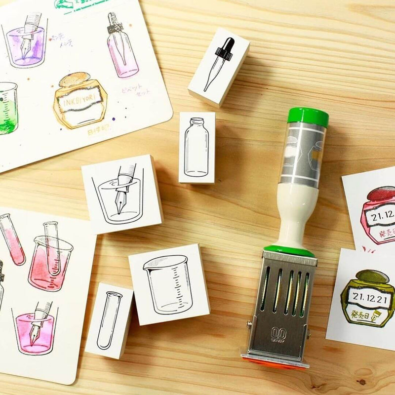 Ink Biyori Rubber Stamp Set