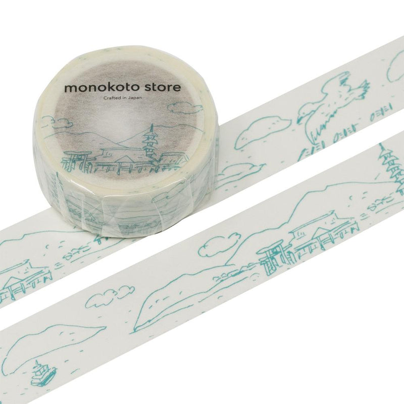 monokoto store x Seiko Sketch Washi Tapes - (City/Islands)