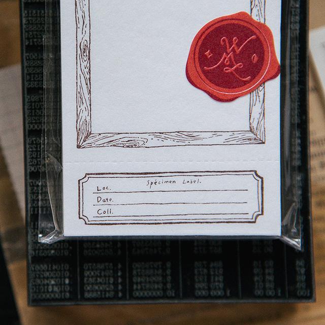 OURS Letterpress Label Book