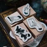 OURS Hand Rubber Stamp Set