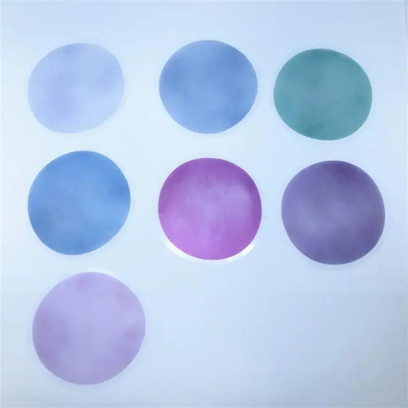 Japanese Colour Swatch Tracing Paper Stickers