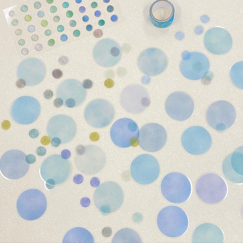 Japanese Colour Swatch Tracing Paper Stickers