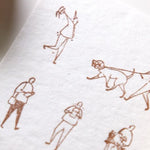 modaizhi One Day Rubber Stamp Set - Plant Series