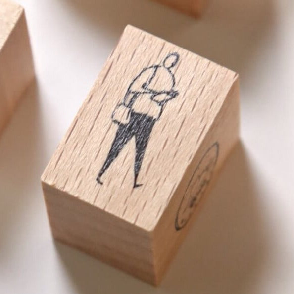 modaizhi One Day Rubber Stamp Set - Plant Series