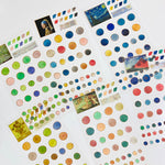 Colour Swatch Tracing Paper Sticker: Famous Paintings